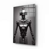 "Humachine" Glass Art  || Designer Collection.